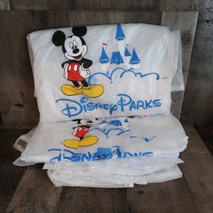 Authentic Disney Parks  Mickey Mouse Rain Poncho set of 2 lightly used